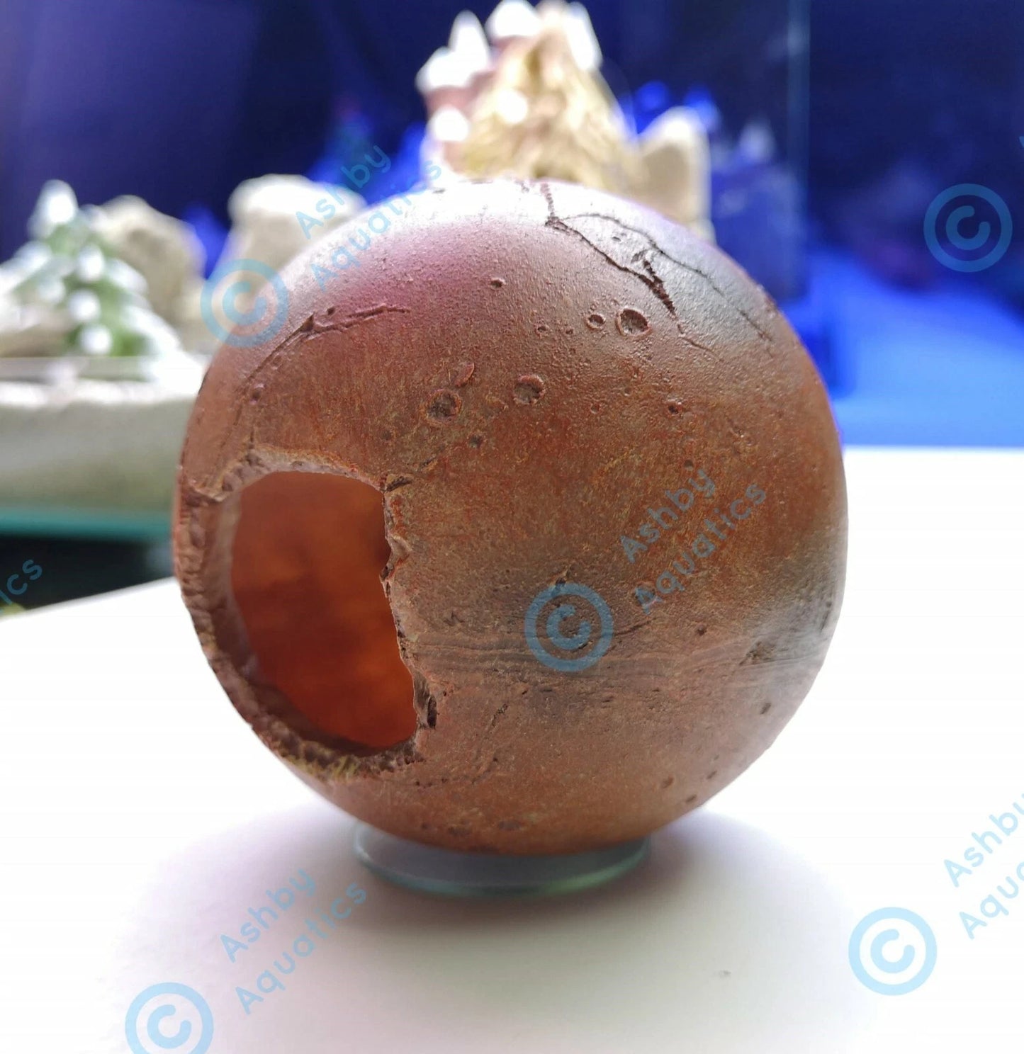 Zombie glow in the dark aquarium ornament Resin Fish Tank Decoration