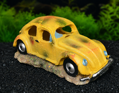 Air Action Beetle Car Aquarium Ornament – Fish Tank Aerator Decor