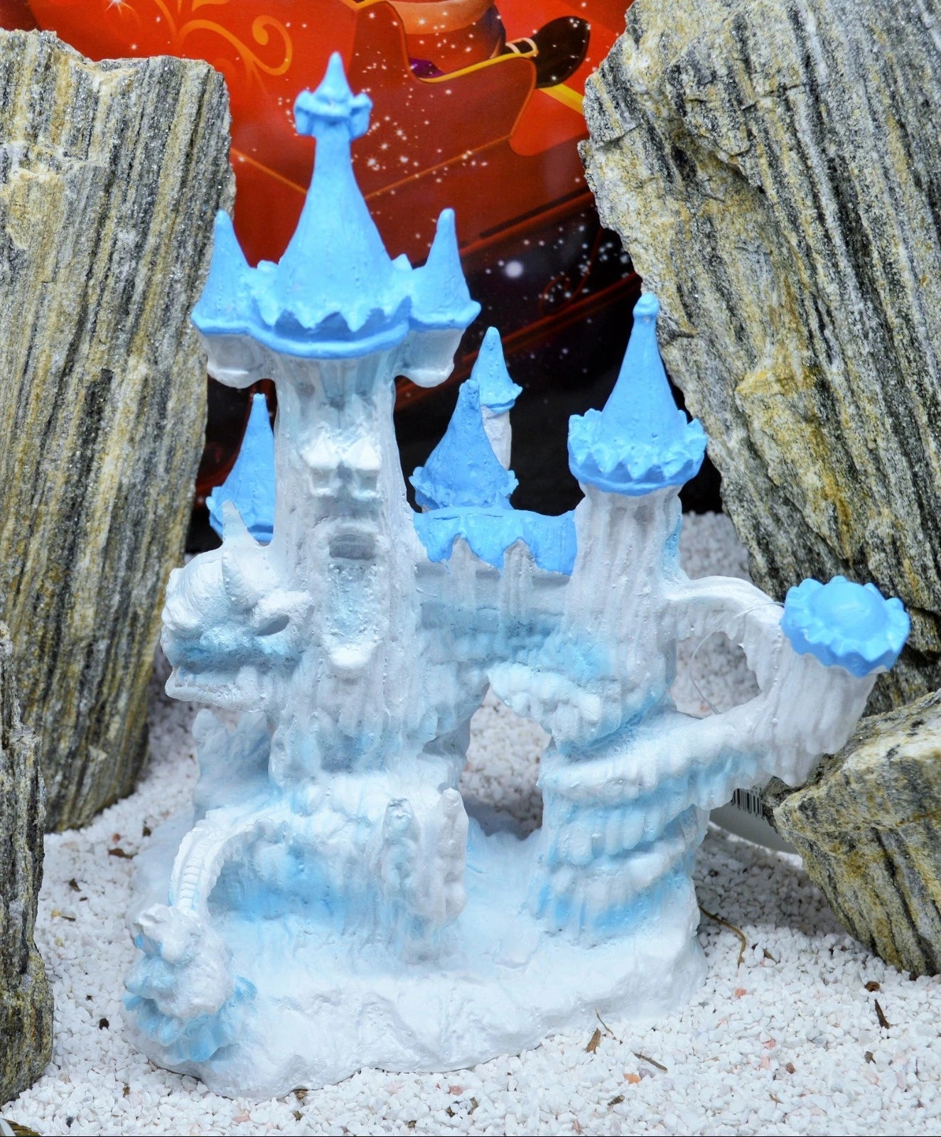 Aquarium Christmas ornaments Olaf Fish Tank Christmas tree fish tank decorations