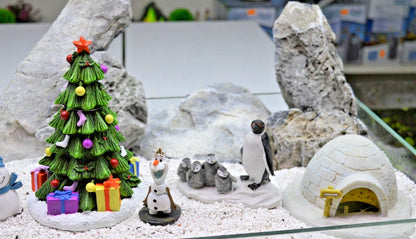 Aquarium Christmas ornaments Olaf Fish Tank Christmas tree fish tank decorations