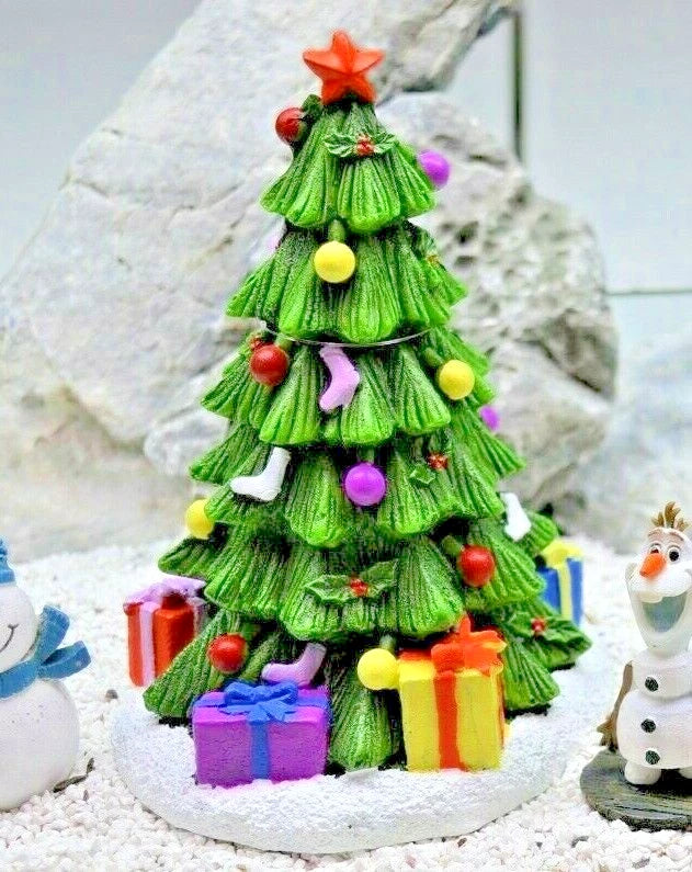 Aquarium Christmas ornaments Olaf Fish Tank Christmas tree fish tank decorations