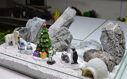 Aquarium Christmas ornaments Olaf Fish Tank Christmas tree fish tank decorations
