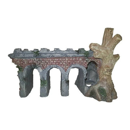 Aquarium ornaments Medium Bridge with Tree Root fish tank decorations