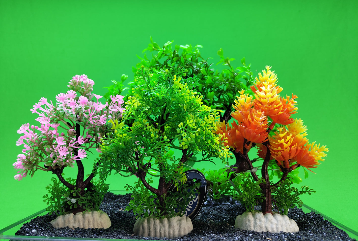 Artificial Aquarium Tree Ornament Fish Tank Plant Decoration Choose Your Colour