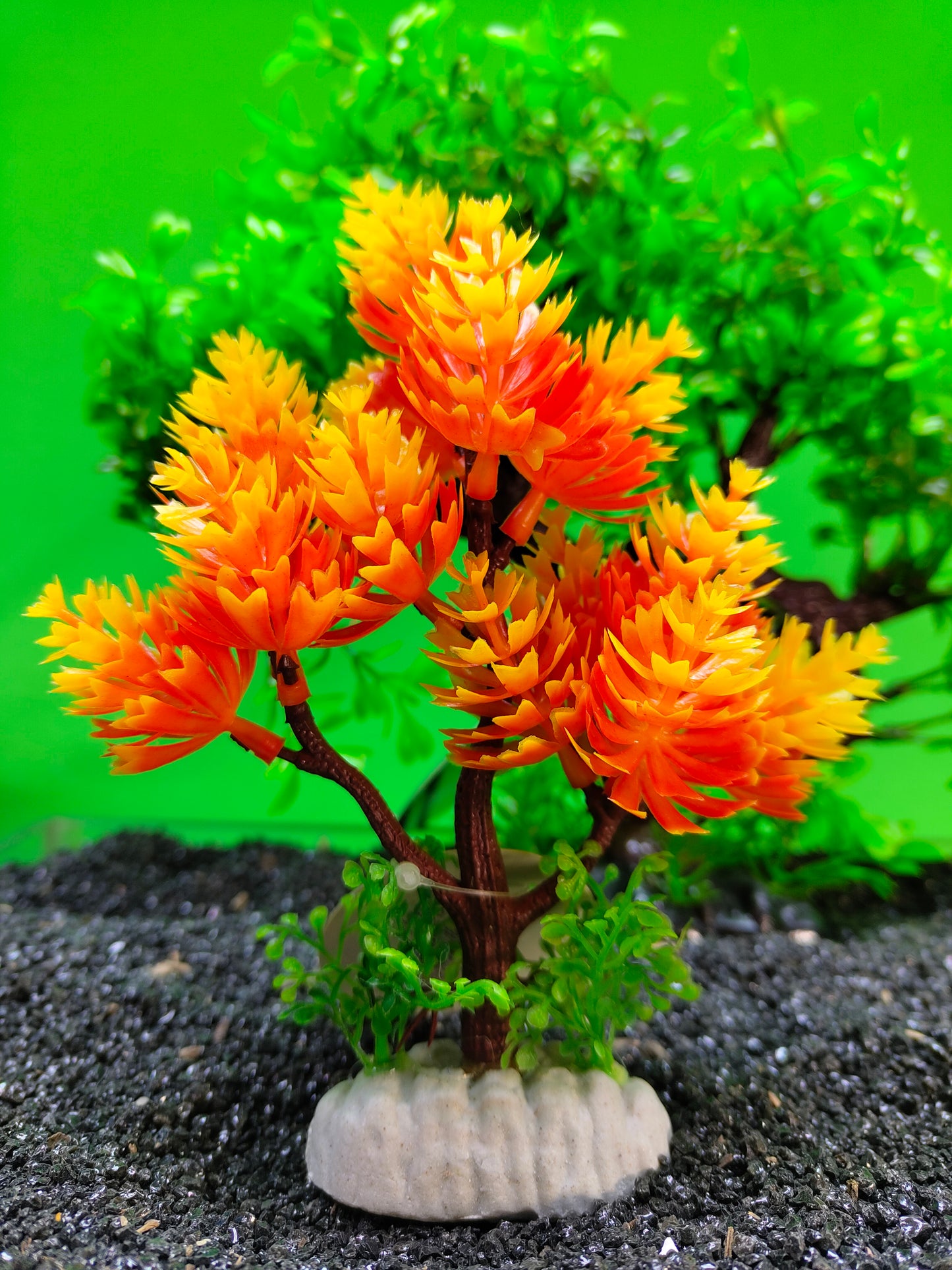 Artificial Aquarium Tree Ornament Fish Tank Plant Decoration Choose Your Colour