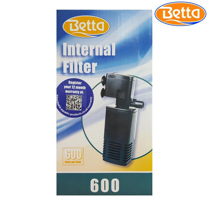 Betta Aquarium Fish Tank Internal Filter Aquariums 150L/H-1300L/H & Media spares