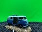 Blue Camper Van Aquarium Ornament Fish Tank Decoration Resin Hide Cave