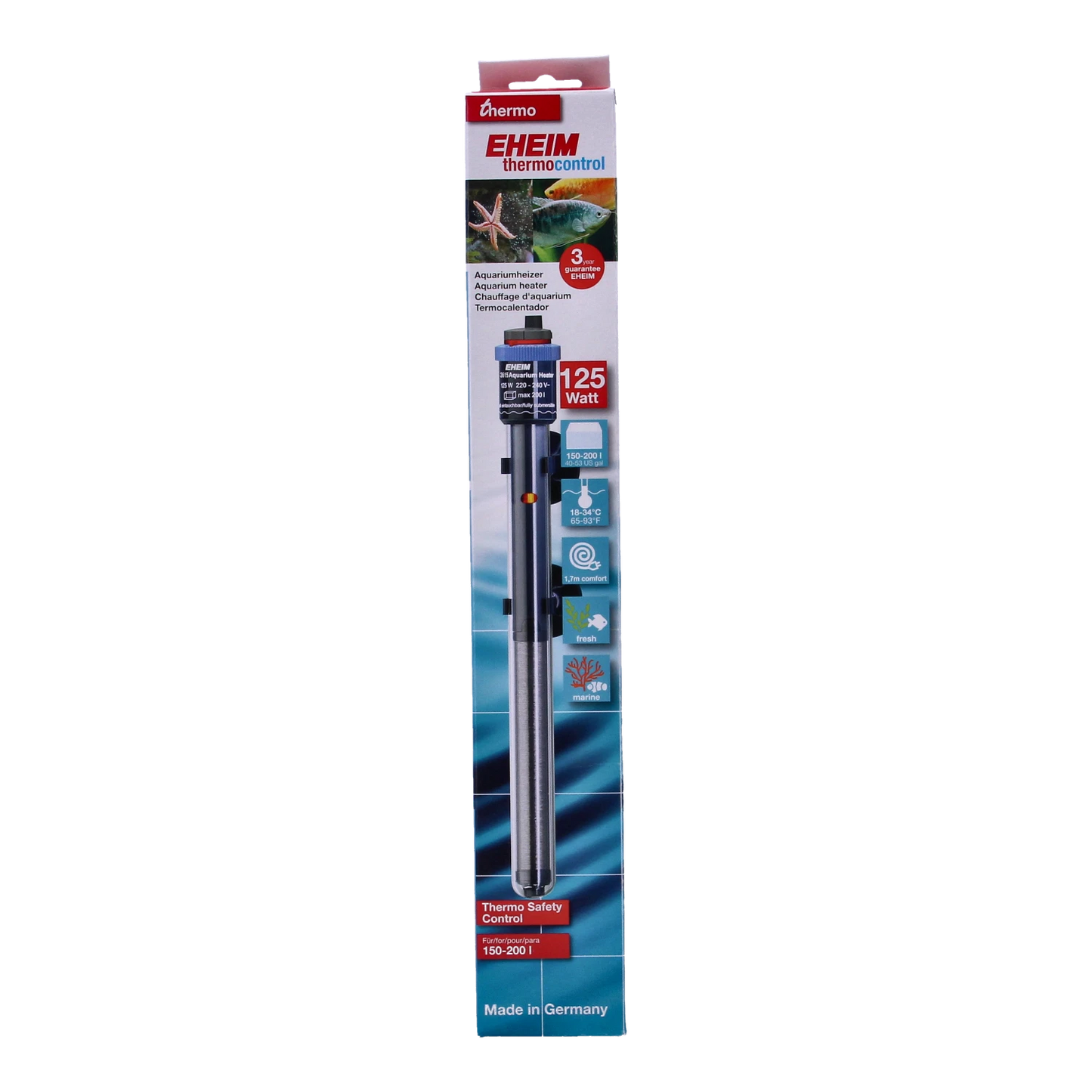 Eheim Thermocontrol Jager Aquarium Heater – Thermostat for Tropical & Marine Fish Tanks
