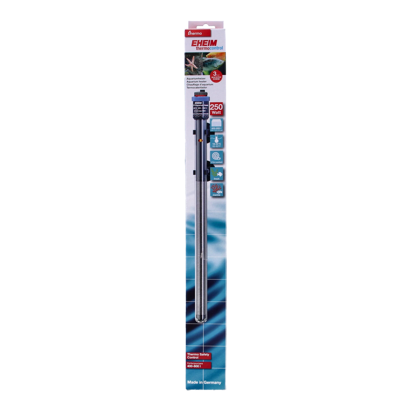 Eheim Thermocontrol Jager Aquarium Heater – Thermostat for Tropical & Marine Fish Tanks