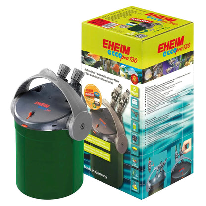 Eheim Ecco Pro 130–300 External Aquarium Filter – Professional Fish Tank Filtration + Eheim Ecco Pro Filter Pad Set