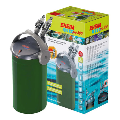 Eheim Ecco Pro 130–300 External Aquarium Filter – Professional Fish Tank Filtration + Eheim Ecco Pro Filter Pad Set