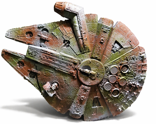 Galactic Kestrel "Star Wars Style Falcon" Large Aquarium Fish Tank Ornament