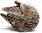 Galactic Kestrel "Star Wars Style Falcon" Large Aquarium Fish Tank Ornament