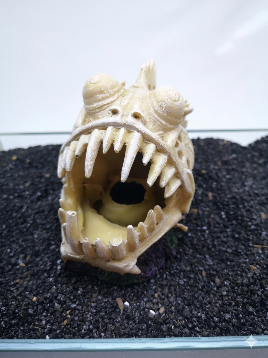 LED Monster Fish Decoration by SF Deco – Aquarium Ornament