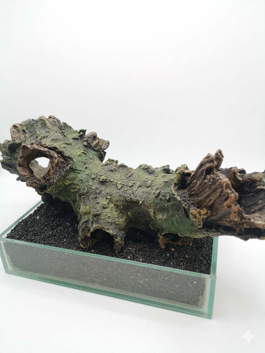 Aqua One Jumbo Hollow Branch Aquarium Ornament – Fish Tank Decoration