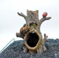 Aquarium Acorn Tree Cave Decoration – Fish Tank Hideaway Ornament