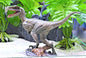 Jurassic Park Dinosaur Gates Aquarium Bridge Fish Tank Ornament