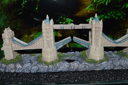 London Tower Bridge Aquarium Fish Tank Ornament 793