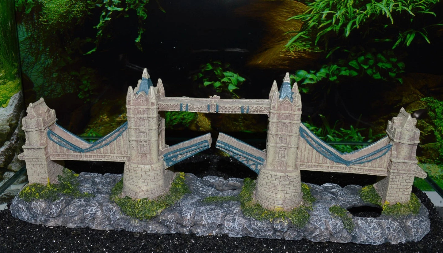 London Tower Bridge Aquarium Fish Tank Ornament 793