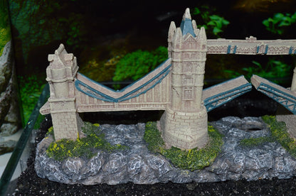 London Tower Bridge Aquarium Fish Tank Ornament 793