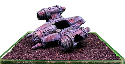 Razor crest Aquarium Fish Tank Ornament Space Ship 23cm Star Wars Replica