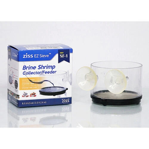 SF-1 Brine Shrimp Sieve / Feeder Mesh Net Fish Food Feeding Station Ring