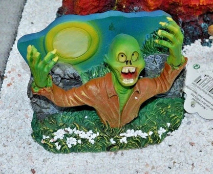 Zombie glow in the dark aquarium ornament Resin Fish Tank Decoration