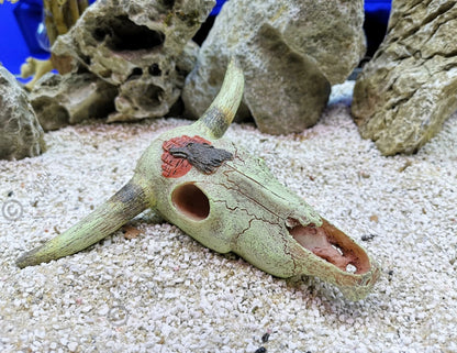 Zombie glow in the dark aquarium ornament Resin Fish Tank Decoration