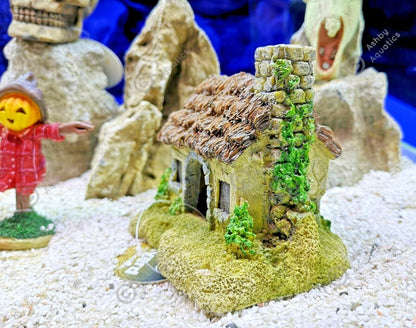 Zombie glow in the dark aquarium ornament Resin Fish Tank Decoration