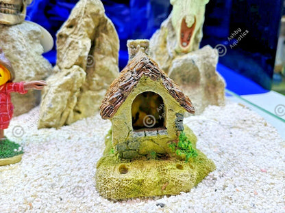 Zombie glow in the dark aquarium ornament Resin Fish Tank Decoration